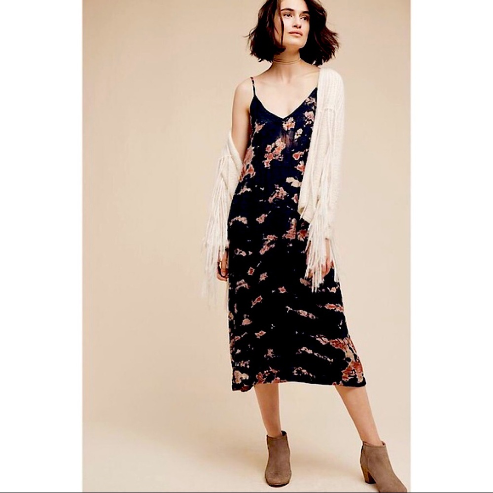 Alma Slip Dress in Shrub